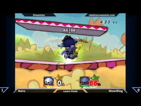 SSBB - Mew2King vs Nairo - Losers Finals - Dissention