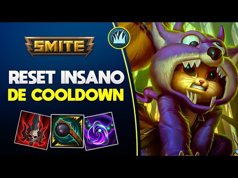 Reset INSANO de cooldown! Parece modo do dia! RATATOSKR JUNGLER - ⚡ Smite BR Ranked Conquista