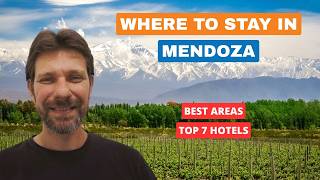 WHERE TO STAY IN MENDOZA (Argentina) | BEST AREAS + BEST HOTELS
