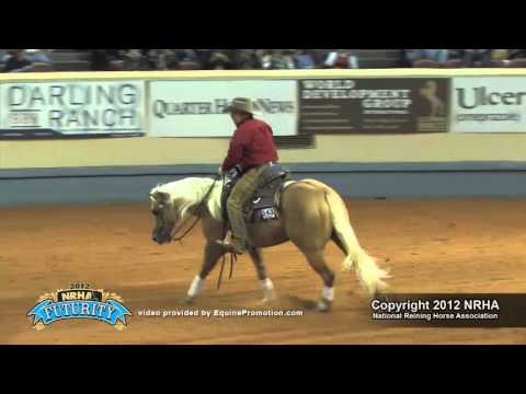 Chex From Tinseltown ridden by Tim McQuay - 2012 NRHA Futurity