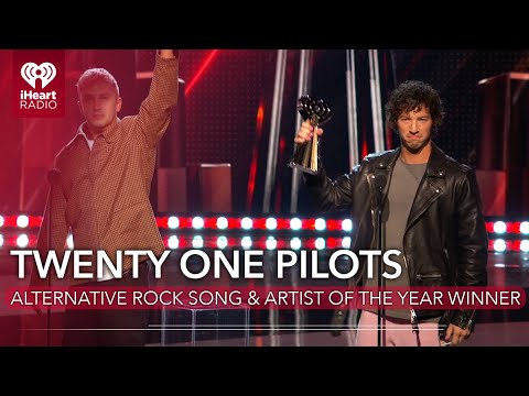 Twenty One Pilots Acceptance Speech - Alternative Rock Song & Artist Of The Year | 2021 iHRMA