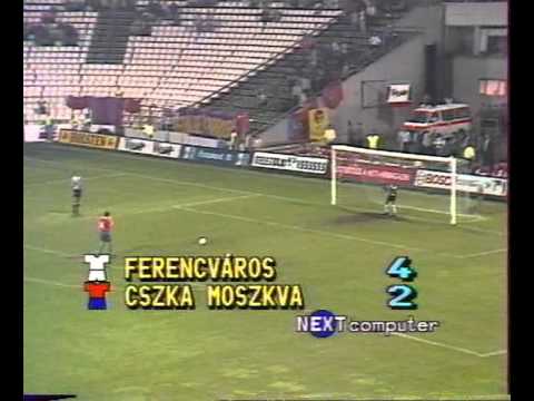 Ferencvaros - CSKA. CWC-1994/95 (2-1, pen)