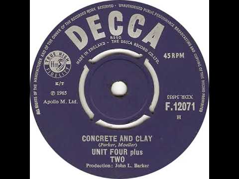 UK New Entry 1965 (54) Unit Four Plus Two - Concrete And Clay