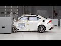 2017 Lexus IS Driver Side Small Overlap IIHS Crash Test