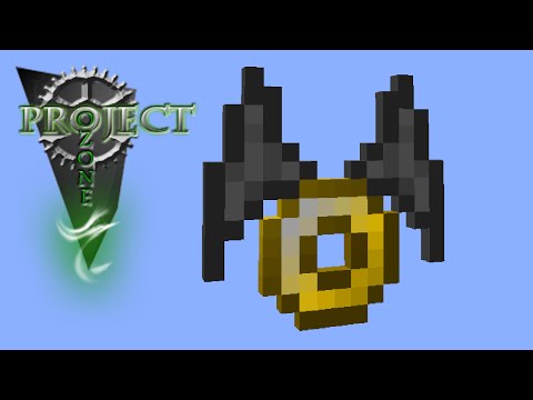 Minecraft Mods Project Ozone - RING OF FLIGHT [E16] (Modded HQM Sky Block)