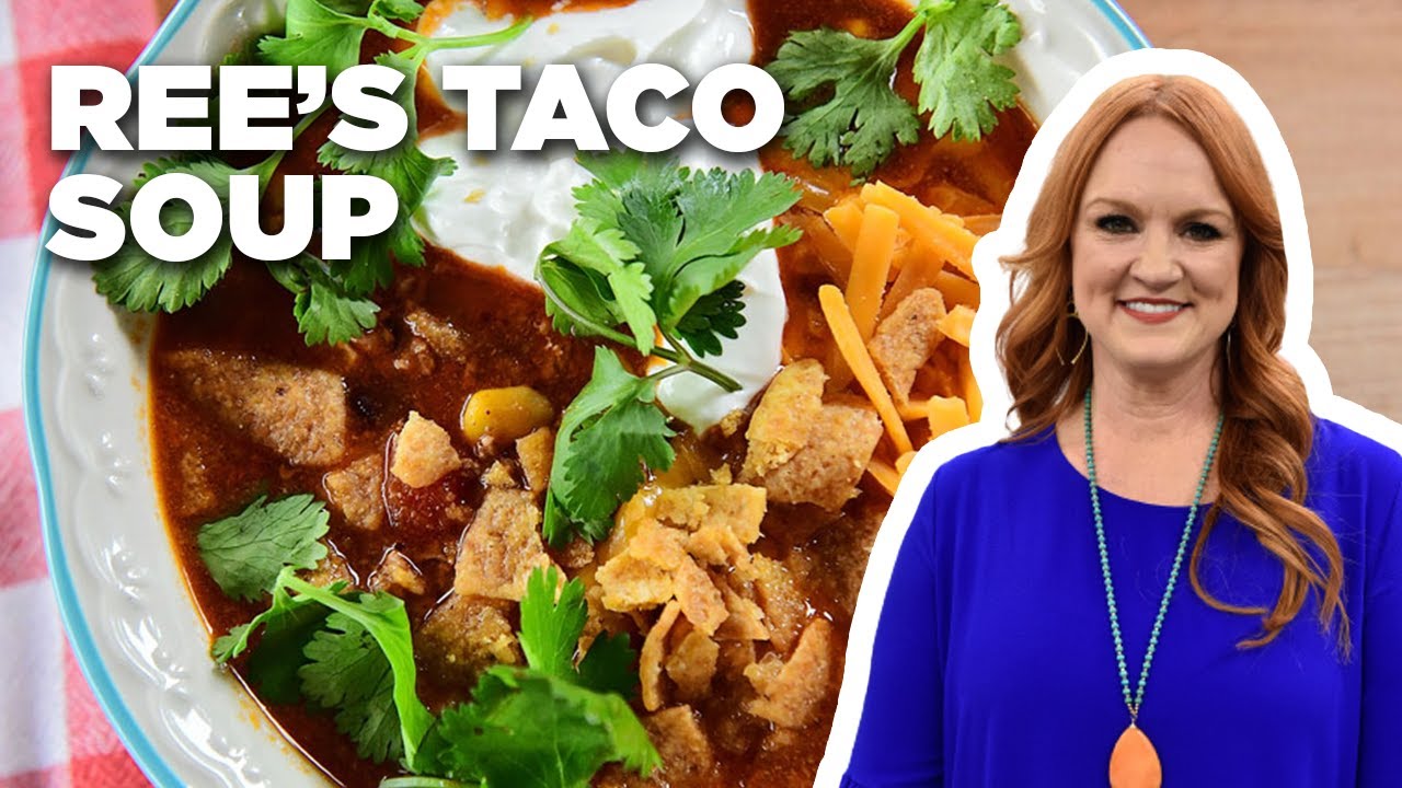 Ree Drummonds Taco Soup | The Pioneer Woman | Food Network - Cooking Shows
