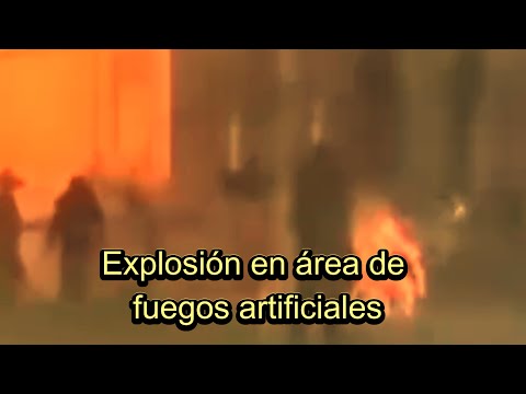 área de fuegos artificiales deja 6 lesionados en las Parrandas de Guayos