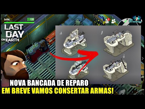 ●NOVA BANCADA DE REPARO JÁ ESTÁ NO JOGO! 👁 ATUALIZAÇÃO LABORATÓRIO Last Day On Earth