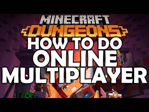 HOW to do ONLINE MULTIPLAYER in Minecraft Dungeons