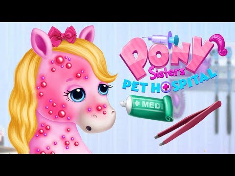 Fun Horse Care Games - Cute little Pet Pony Sister Animal Care Makeover Best Kids & Girls Games