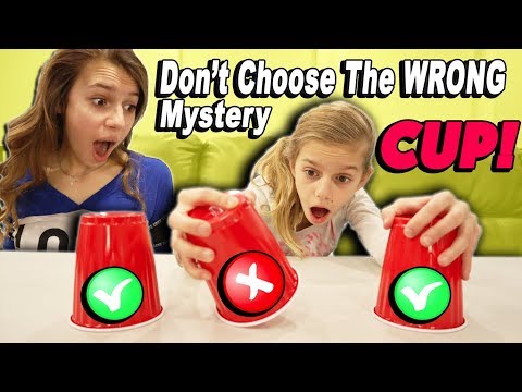 Don't Choose The WRONG Mystery Cup!