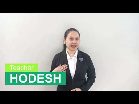 Hodeshのプロフィール動画