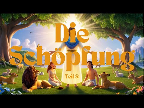 Die Schöpfung – Teil 2 🌞🐘 | Tage 4 bis 7 – Bibel Abenteuer für Kinder