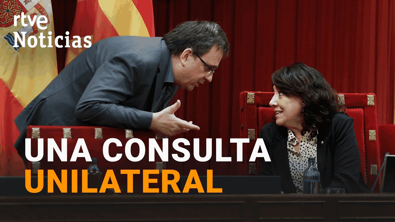 CATALUÑA: ERC y JUNTS se DESMARCAN en el PARLAMENT de la MOCIÓN de la CUP sobre un REFERÉNDUM | RTVE
