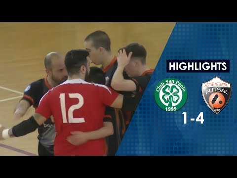 Futsal BM - San Paolo Cagliari-Active Network Viterbo 1-4 (Highlights)