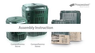 Prosperplast Kompostér COMPOTHERMO zelený 340l