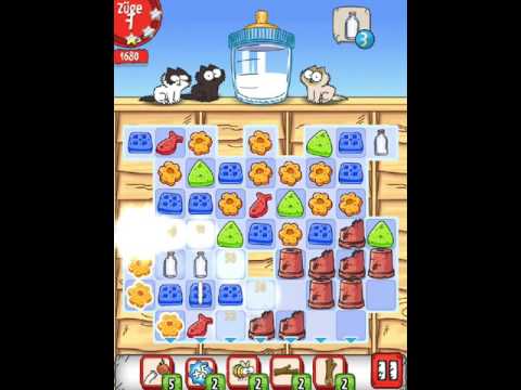 Simons Cat - Crunch Time - Level 81 - No Boosters (by match3news.com)