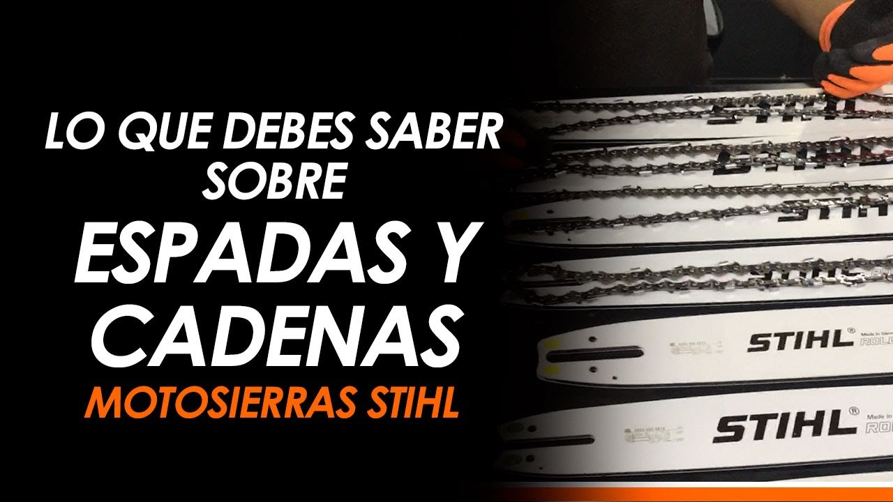 Tips de espadas y cadenas Stihl