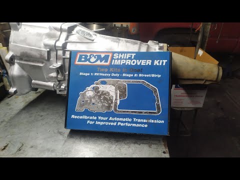 #automatictransmission installation of #shiftkit #700r4 #4l60,.#b&m,.