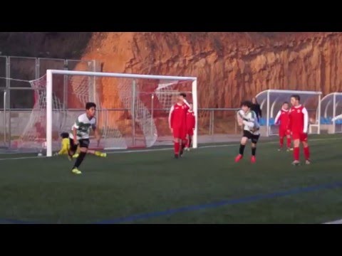 U.E.Sants Alevín "F" vs UNIFICACION LLEFIA,CF. D - Gol Jorge