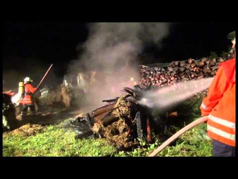 Brandstiftung? Feueralarm in Börry