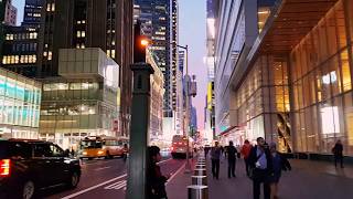 Walking around Midtown Manhattan