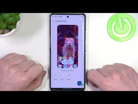 Change Lock Screen Wallpaper on Motorola Moto X40 / Set new lock screen wallpapers on Moto X40