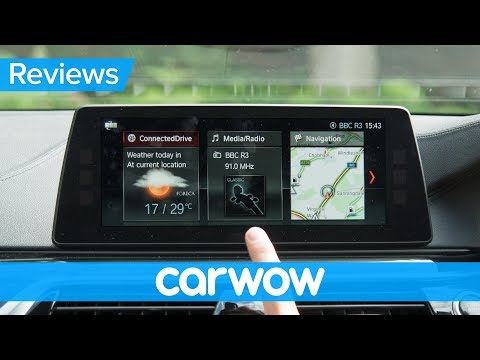 BMW 5 Series Touring iDrive 2018 infotainment and interior review | Mat Watson Reviews