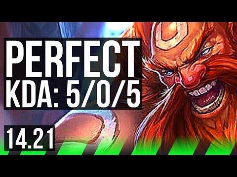 GRAGAS vs EKKO (JGL) | 5/0/5 | EUNE Grandmaster | 14.21
