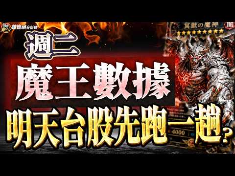 週二魔王數據！台股恐急跌！？