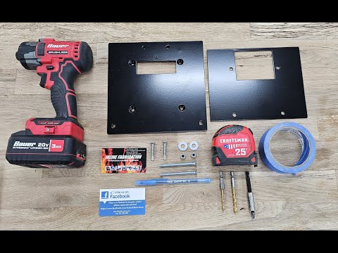 Inline Fabrication Quick Change Flush Mount Installation (no router)