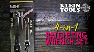 Klein Tools 68216 2-Piece 4-in-1 Ratcheting Wrench Set (SAE) Review