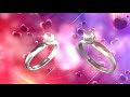 Love Background Heart Background Status Video Wedding Rings Background Wedding Love Background