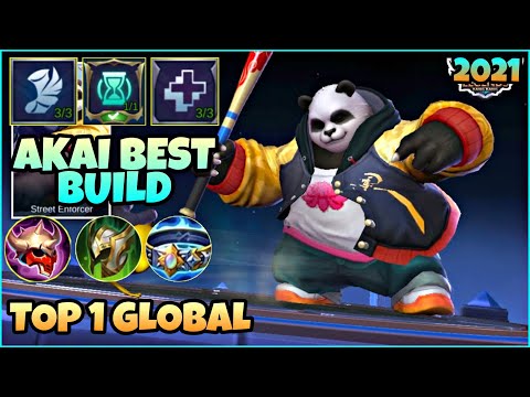 Akai Best Build 2021 | Top 1 Global Akai Build | Mobile Legends