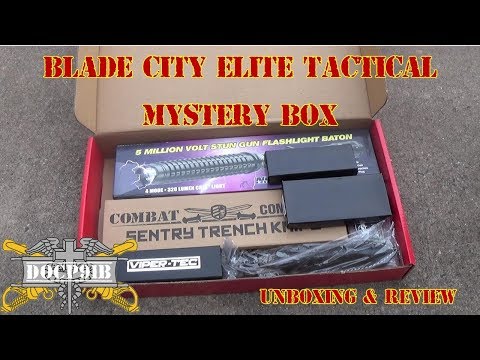Blade City Elite Tactical Mystery Box Unboxing & Full Review