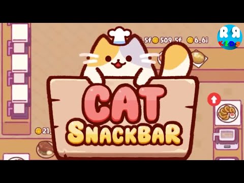Cat Snack Bar Make food with cute cat chefs! - iOS / Android Gameplay - YouTube