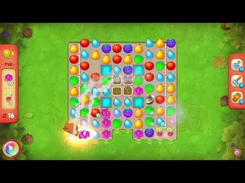 Gardenscapes Level 740