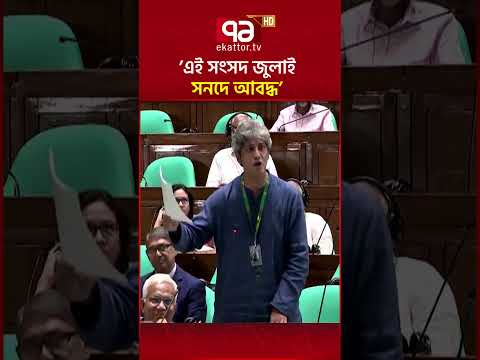এই সংসদ জুলাই সনদে আবদ্ধ: জোনায়েদ সাকি  | Zonayed Saki | Ekattor TV