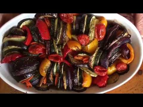 Verdure semplici al forno