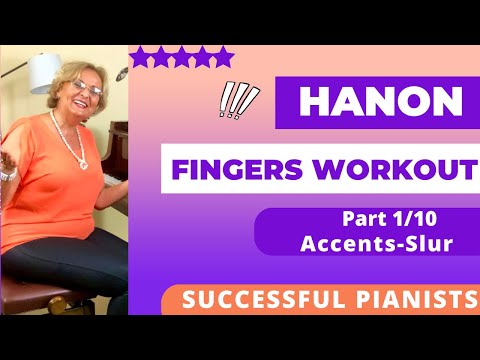 🤓ULTIMATE“101”FINGERS EXERCISES,PART 1/10 NO ADS PRACTICE HANON MUST KNOW VARIATIONS BEGINNERS