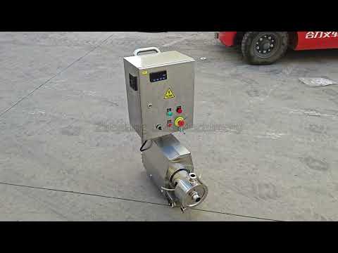 Food Grade Stainless Steel Single Stage In-Line Mixer