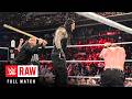 FULL MATCH Roman Reigns Dean Ambrose Vs Seth Rollins Kane Raw June 29 2015