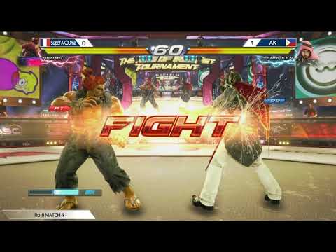 [WEGL Day2] Tekken7 Ro.8 Match4 Super AKOUma vs AK