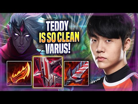 TEDDY IS SO CLEAN WITH VARUS! - KDF Teddy Plays Varus ADC vs Kog'maw! | Season 2022