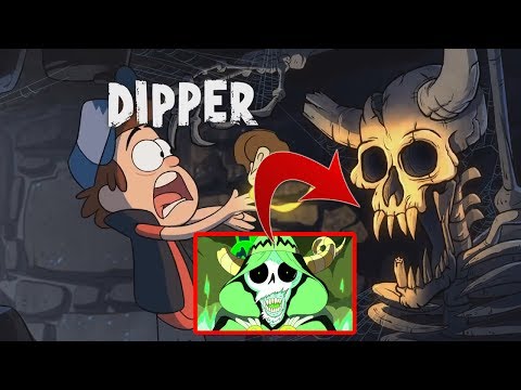 ¿EL LICH DE HORA DE AVENTURA ES EL QUE SALE EN EL OPENING DE GRAVITY FALLS?