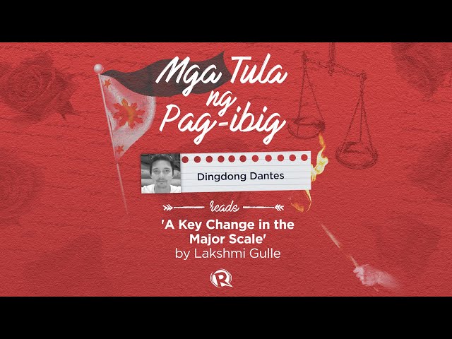 [WATCH] Mga tula ng pag-ibig: Dingdong Dantes reads Lakshmi Gulle’s ‘A Key Change in the Major Scale’