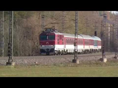 350.006-3 ZSSK poprvé na výkonu vlaku EC 124 Bečva