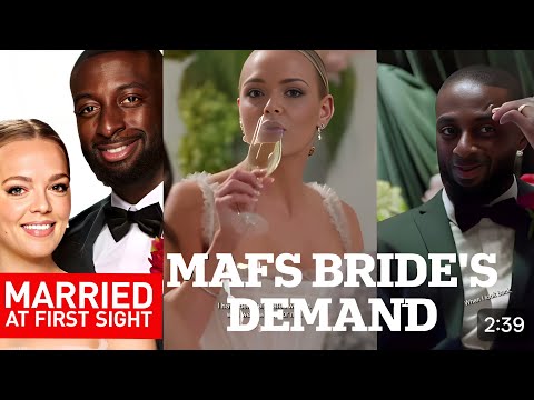 MAFS Australia Season 13 SHOCKER | Bride Refuses to Marry Groom at Altar | Red Flag Drama