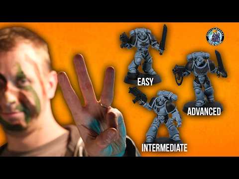 3 Ways to paint your Space Wolf Power Armour for Warhammer 40,000