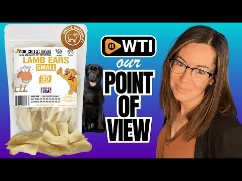 Dog Chits Lamb Ears for Dogs – 100% Natural Baked Lamb Ear Dog Treats – Grain-Free - WTI product video review